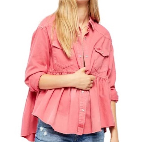 Free people babydoll Dylan top